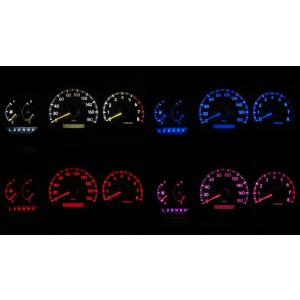 ハイエース100系後期パネル、メーター トヨタ（TOYOTA） ハイエース 100系 LEDメーター照明フルセット！ タコ