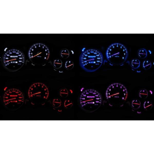 スープラ JZA80 後期 LEDメーター照明セット！