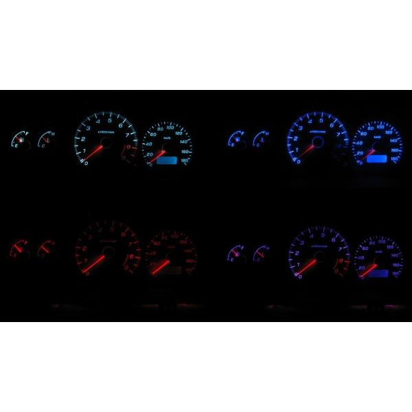 インプレッサ GC8 中期 LEDメーター照明セット！