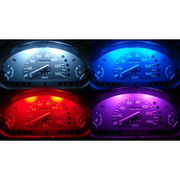 ヴィヴィオ KK3/KK4 LEDメーター照明セット！ タコ無しメーター用