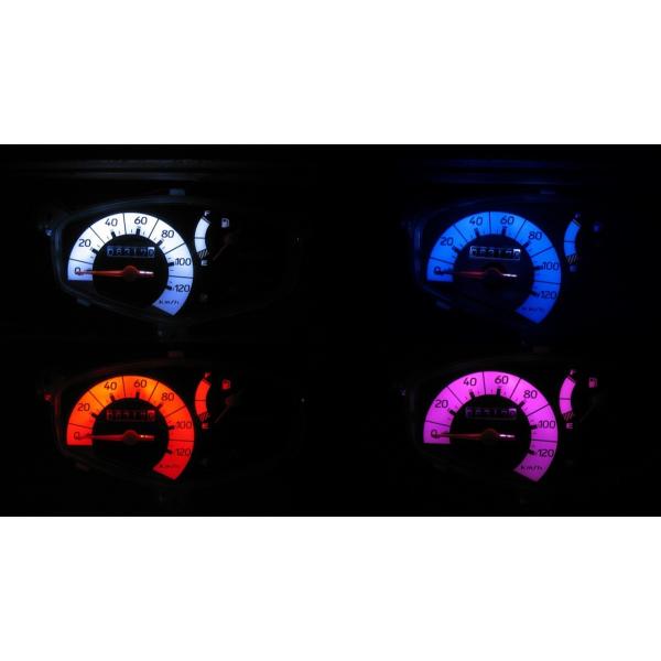 アドレス V125/V125G LEDメーター照明！