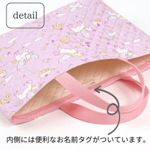 レッスンバッグ 女の子 キルティング おしゃれ...の詳細画像3