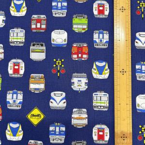 コットン 生地 電車ランド 入園入学 バッグ ...の詳細画像4