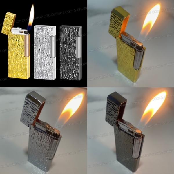 ハンマートーン ローラー着火 フリントガスライター 薄型 軽量 スリム コンパクト オシャレ 送料無...