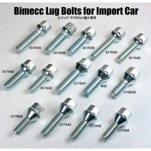 KYO-EI Bimecc輸入車用ホイールボルト/17HEX/14R球面座/ビメックラグ