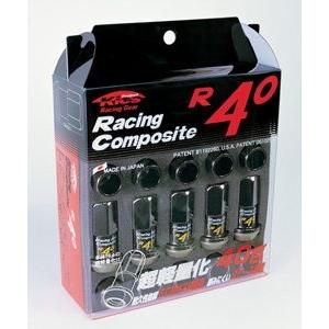 日本製 レーシングコンポジットR40/20個入り/4個は予備/ライフ/ホンダ/M12×P1.5/ナットset/ロック無し/クラシカル/RC01K