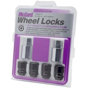 ライフ/ホンダ/M12X1.5/19mm/黒・ブラック/マックガードロックナット4個