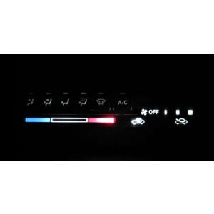 JIMMNY ジムニー JB23 (1型,2型,3型,4型) 3レバー式マニュアル エアコンパネル照...