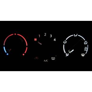 splash スプラッシュ XB32S マニュアルエアコンパネル照明用 LED 1台分セット！ SU...