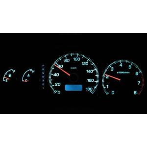 IMPREZA インプレッサ GC8 後期 メーターパネル照明用 LED 1台分セット！ SUBAR...