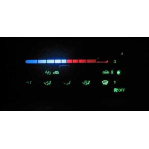 DEMIO デミオ DW3W マニュアル エアコンパネル照明用 LED1台分セット！ MAZDA マ...