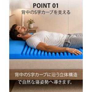 マットレス 敷布団 敷き布団 シングル 腰痛 ...の詳細画像2