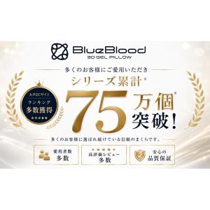 枕 ブルーブラッド まくら 背中まである 背中...の詳細画像2