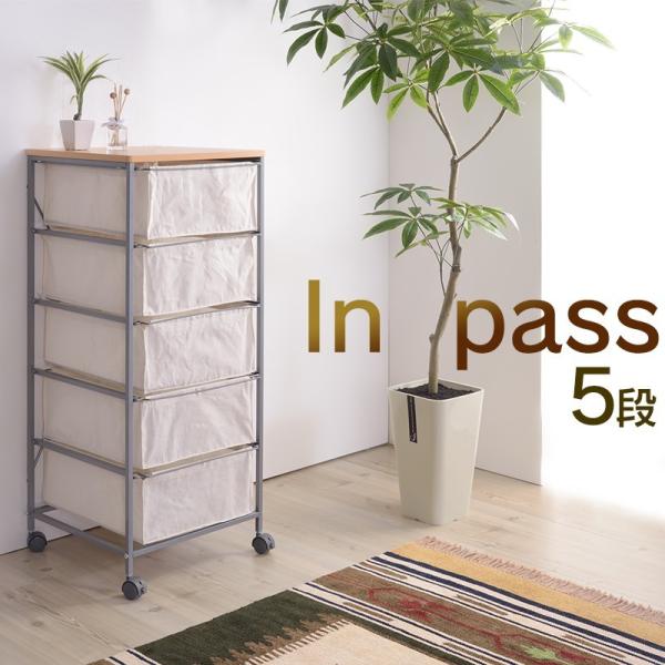 キャンバスチェストInpass インパス 5段 MIP-279