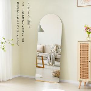 全身鏡 姿見鏡 160×50CM アーチ形 2...の詳細画像3