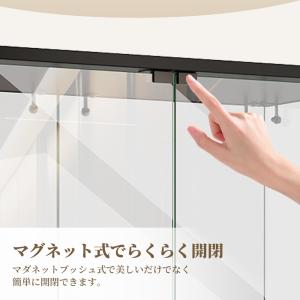コレクションケース 両扉タイプ 大型 ワイドタ...の詳細画像1