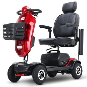 電動シニアカー 折りたたみ式 電動カート シルバーカー アルミフレーム