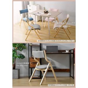 ダイニングチェア 折りたたみチェア イス チェ...の詳細画像4