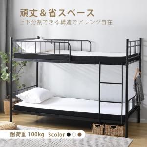 【ボーナスストア+5%】【A/Bタイプ】二段ベット 大人用 子供 分別可能 2段ベッド パイプ パイプベッド 子供ベッド 子供部屋 金属製 スチール 耐震 頑丈 パイ