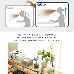 パソコンデスク 机 pcデスク 120 幅12...の詳細画像4