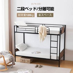 BTM 【日曜日特典☆全品最大500円OFF配布】二段ベッド 子供 おしゃれ