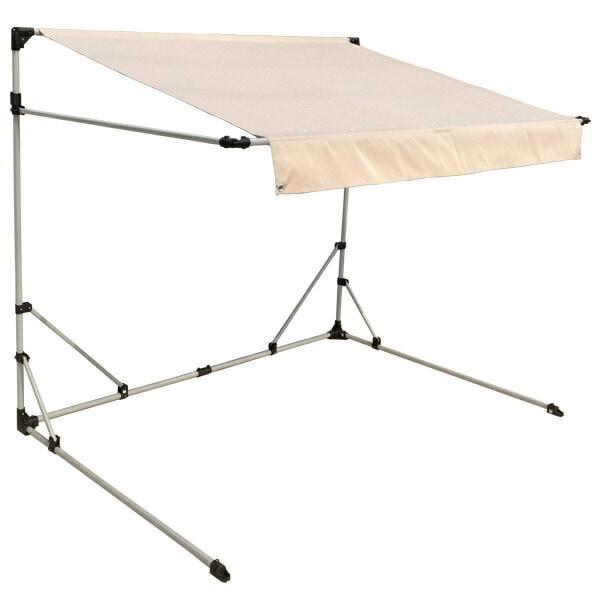 アルミス ASP-03IV サイクルポート(アイボリー) 自転車 三台用 雨除 UVカット加工 撥水...