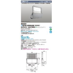 その他 BVP432_230CWMS TOSHIBA 東芝 BVP432_230CWMS 屋外用照明器具 LED小形投光器 重