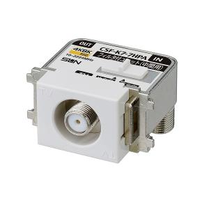 CSF-K77WPA テレビ用 40個セット サン電子 CSF-K7-HPA テレビ端子 1端子型 ハイパスフィルタ内蔵 新4K8K