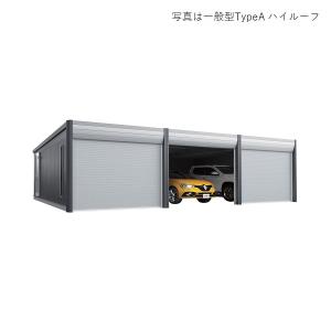 イナバガレージ 『※関東限定※ DR-3662HYB-L』 アルシア 追加棟 DR 豪雪型 TypeB ハイルーフ ♪『基本棟と同時注文のみ』