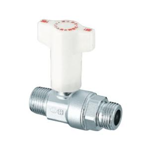 オンダ 【CB1-20M-S 黄銅】 CB1型 逆止弁付ボールバルブ 呼び径R3/4×G3/4 [□...
