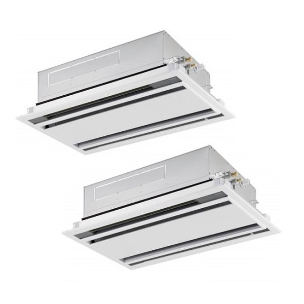 日本キヤリア/旧東芝 GWSB08013JXU 業務用エアコン 天井カセット形 2方向吹出し スーパ...