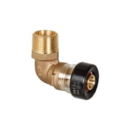 キッツ クリアロックS HDA-R6-Z16 おねじ付エルボ PEX管用:16A ねじ呼び:R3/4...