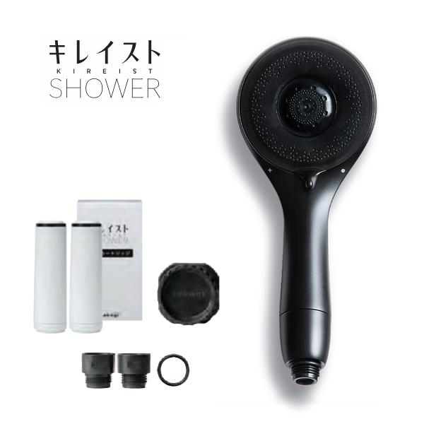タカギ JS460BKH キレイストシャワー 本体セット ブラック 黒 サイクロンバブルミストシャワ...