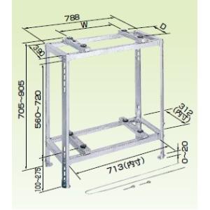 ステンレス製作業台 2段棚付き W120 x D 45xH80cm ステンレス作業台 板厚1.2mmモデル 750×450×850 業務用