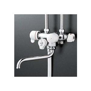 KVK KM13N2SL KVK ソーラー2ハンドル混合栓併用形 : 住設堂.com - 通販