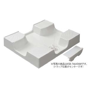 シナネン KSB-7464SNW(LR) 洗濯機防水パン ベストレイ 74嵩上げタイプ