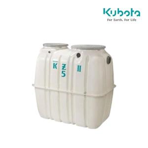 浄化槽　５人槽　クボタKZⅡ-5　送料込 楽天市場】クボタ KZ2-5(D) 放流ポンプ槽付合併浄化槽【5人槽