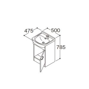 TOTO TOTO TLE28005J 湯ぽっと アクアオート 台付自動水栓 電気温水器
