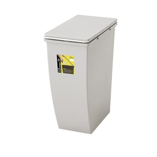 東谷 LFS-846GY スリムコンテナ 20 W20.3×D38.4×H43 [♪]