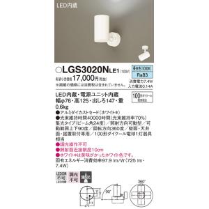Panasonic（パナソニック） LGS1000N LE1 スポットライト 60形X1