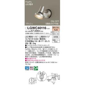 Panasonic（パナソニック） 在庫品 LGWC47000CE1 屋外用LEDスポット