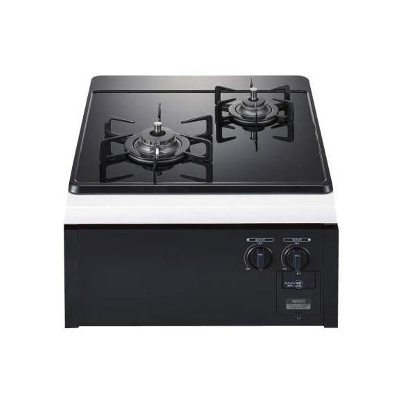 ビルトインコンロ ノーリツ【N2C24KSPS 都市ガス用】コンパクトタイプ 2口 45cm グリル...