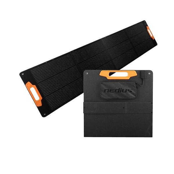 スイデン NPB-SP-200W nedius ポータブル電源用ソーラーパネル［♪］