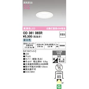 ODELIC（オーデリック） OD361066R ダウンライト LED一体型 非調光