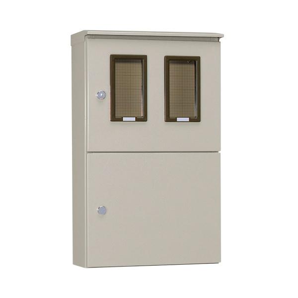 日東工業 OMS-22B 引込計器盤キャビネット 水切 防塵・防水パッキン付 ライトベージュ [£]