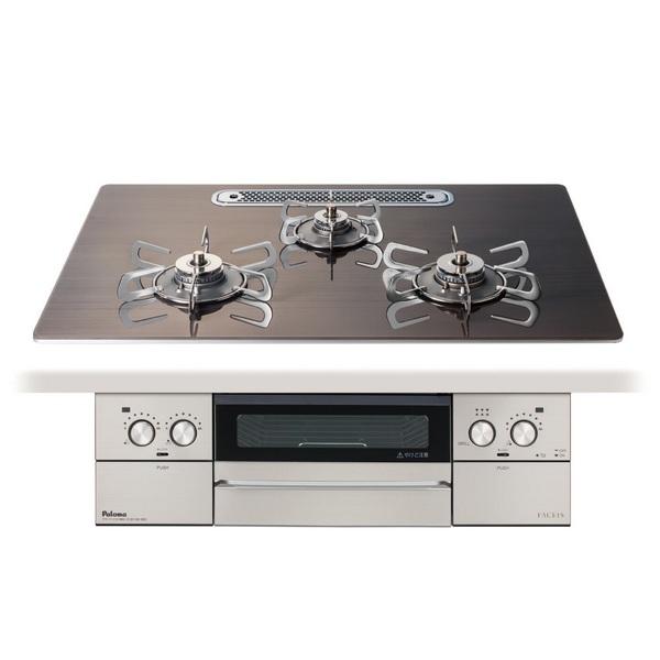 パロマ PD-893WT-U75GW2 ビルトインコンロ FACEIS GRAND フェイシス グラ...