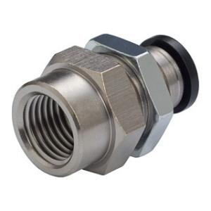 日本ピスコ　PMF8-03　チューブフィッティングメス隔壁ストレート [■]