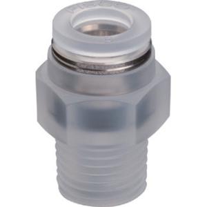 日本ピスコ　PPC10-02　チューブフィッティングストレートＰＰタイプ [■]