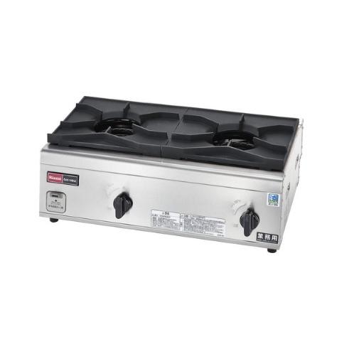 リンナイ　RSB-S206N　業務用ガスコンロ 内炎バーナータイプ コンパクト45 立消え安全装置付...