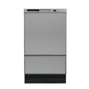 リンナイ RSW-F402CA-SV 食器洗い乾燥機 幅45cm フロントオープンタイプ 付属 化粧パネルグレー(光沢)｜coordiroom